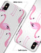 Pink All Over Flamingos - iPhone X Clipit Case