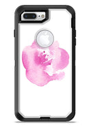 Pink Watercolor Hawaiian Flower - iPhone 7 or 7 Plus Commuter Case Skin Kit
