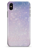 Pink and Blue Grungy Abstract  - iPhone X Clipit Case