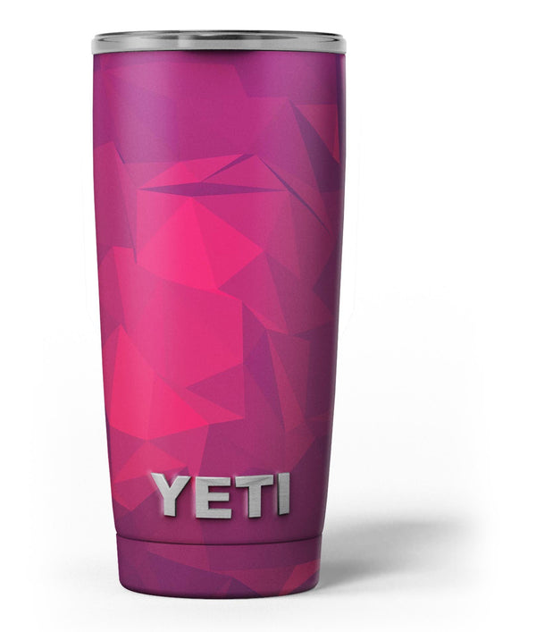 Pink_and_Bright_Red_Abstract_Triangles_-_Yeti_Rambler_Skin_Kit_-_20oz_-_V3.jpg