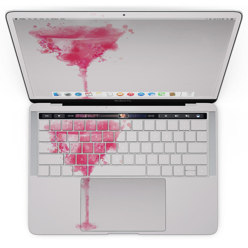 MacBook Pro with Touch Bar Skin Kit - Pretty_in_Pink_Martini-MacBook_13_Touch_V4.jpg?
