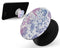 Purple & Blue Flowered - Skin Kit for PopSockets and other Smartphone Extendable Grips & Stands