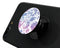 Purple & Blue Flowered - Skin Kit for PopSockets and other Smartphone Extendable Grips & Stands