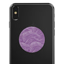 Purple Brush Strokes - Skin Kit for PopSockets and other Smartphone Extendable Grips & Stands