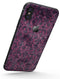 Purple Grungy Royal Pattern - iPhone X Skin-Kit
