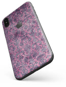 Purple Grungy Royal Pattern - iPhone X Skin-Kit