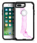 Purple Pink Watercolor Ribbon - iPhone 7 or 7 Plus Commuter Case Skin Kit