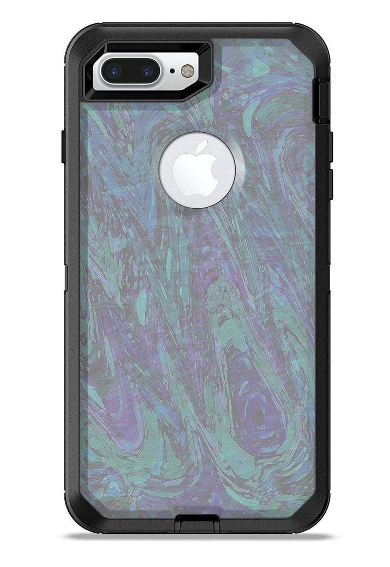 Purple Slate Marble Surface V22 - iPhone 7 or 7 Plus Commuter Case Skin Kit