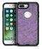 Purple Slate Marble Surface V30 - iPhone 7 or 7 Plus Commuter Case Skin Kit