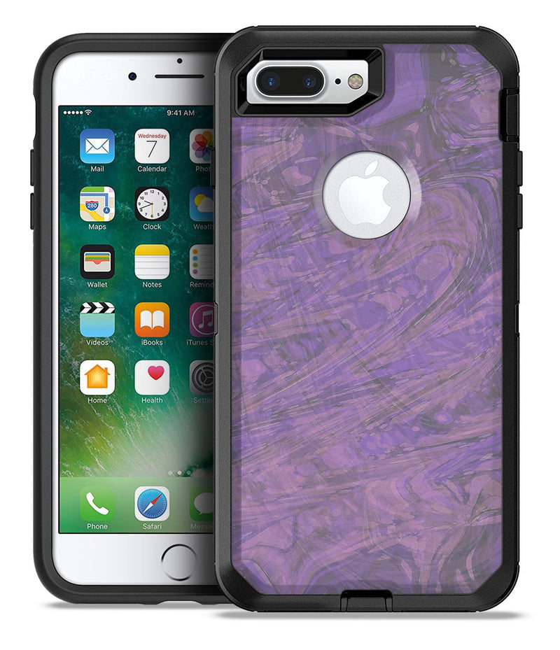 Purple Slate Marble Surface V30 - iPhone 7 or 7 Plus Commuter Case Skin Kit