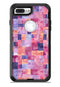 Purple and Orange Geometric Shapes - iPhone 7 or 7 Plus Commuter Case Skin Kit