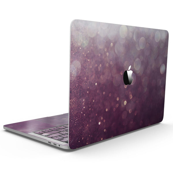 MacBook Pro with Touch Bar Skin Kit - Purple_and_White_Unfocued_Orbs_of_Light-MacBook_13_Touch_V9.jpg?