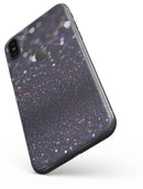 Purple and blavck Unfocused Orbs of Light - iPhone X Skin-Kit