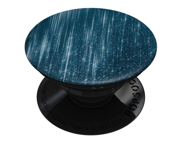 Radiant Blue Scratched Surface - Skin Kit for PopSockets and other Smartphone Extendable Grips & Stands