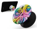 Rainbow Dyed Roses - Skin Kit for PopSockets and other Smartphone Extendable Grips & Stands