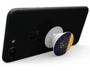 Raining Gold and Purple Sparkle - Skin Kit for PopSockets and other Smartphone Extendable Grips & Stands