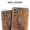Raw Wood Planks V11 - Full Body Skin Decal Wrap Kit for Samsung Galaxy Phones