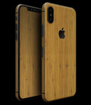 Real Light Bamboo Wood - iPhone XS MAX, XS/X, 8/8+, 7/7+, 5/5S/SE Skin-Kit (All iPhones Avaiable)