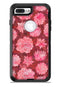Red Floral Succulents - iPhone 7 or 7 Plus Commuter Case Skin Kit