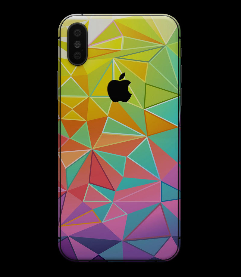 Retro Geometric - iPhone XS MAX, XS/X, 8/8+, 7/7+, 5/5S/SE Skin-Kit (All iPhones Avaiable)