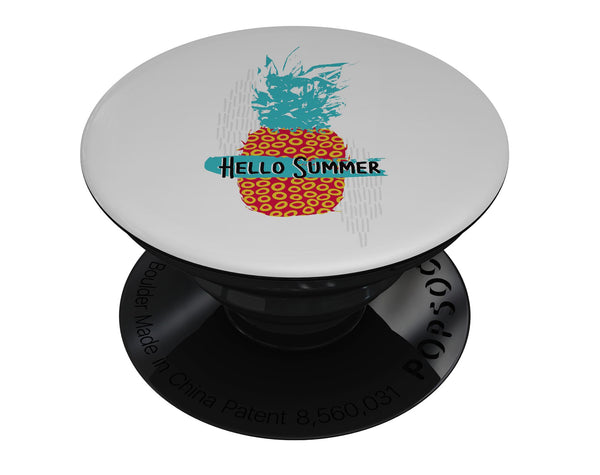 Retro Hello Summer Pineapple v2 - Skin Kit for PopSockets and other Smartphone Extendable Grips & Stands