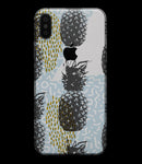 Retro Summer Pineapple v5 - iPhone XS MAX, XS/X, 8/8+, 7/7+, 5/5S/SE Skin-Kit (All iPhones Avaiable)