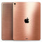 Rose Gold Digital Brushed Surface V2 - Full Body Skin Decal for the Apple iPad Pro 12.9", 11", 10.5", 9.7", Air or Mini (All Models Available)