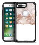 Rose Gold Lace Pattern 13 - iPhone 7 or 7 Plus Commuter Case Skin Kit