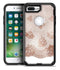Rose Gold Lace Pattern 3 - iPhone 7 or 7 Plus Commuter Case Skin Kit