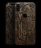 Rough Textured Dark Wooden Planks - iPhone XS MAX, XS/X, 8/8+, 7/7+, 5/5S/SE Skin-Kit (All iPhones Avaiable)