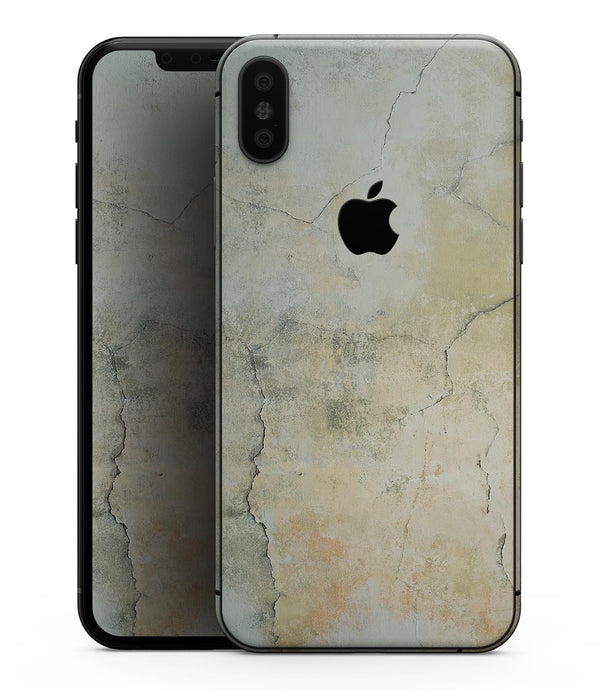 Rustic Cracked Textured Surface V3 - iPhone XS MAX, XS/X, 8/8+, 7/7+, 5/5S/SE Skin-Kit (All iPhones Avaiable)