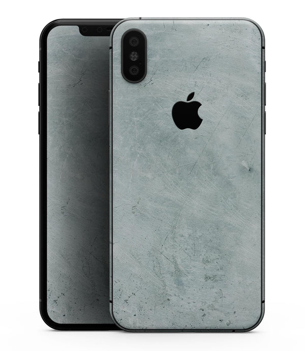 Rustic Mint Textured Surface V3 - iPhone XS MAX, XS/X, 8/8+, 7/7+, 5/5S/SE Skin-Kit (All iPhones Avaiable)