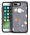 Scattered Easter Basket Over Gray - iPhone 7 or 7 Plus Commuter Case Skin Kit