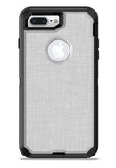 Scratched Gray Fabric Surface - iPhone 7 or 7 Plus Commuter Case Skin Kit