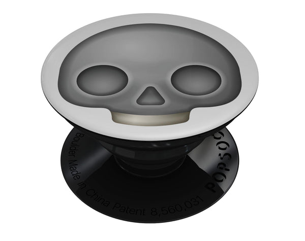 Skull Emoticon Emoji - Skin Kit for PopSockets and other Smartphone Extendable Grips & Stands