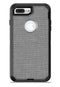 Slate Gray Scratched Fabric - iPhone 7 or 7 Plus Commuter Case Skin Kit