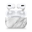 Slate Marble Surface V10 - Full Body Skin Decal Wrap Kit for the Wireless Bluetooth Apple Airpods Pro, AirPods Gen 1 or Gen 2 with Wireless Charging