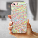 Slate Marble Surface V36 iPhone 6/6s or 6/6s Plus 2-Piece Hybrid INK-Fuzed Case