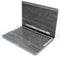 Smooth Gray Wood V2 - Skin Decal Wrap Kit Compatible with the Apple MacBook Pro, Pro with Touch Bar or Air (11", 12", 13", 15" & 16" - All Versions Available)