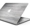 Smooth Gray Wood - Skin Decal Wrap Kit Compatible with the Apple MacBook Pro, Pro with Touch Bar or Air (11", 12", 13", 15" & 16" - All Versions Available)