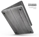 Smooth Gray Wood - Skin Decal Wrap Kit Compatible with the Apple MacBook Pro, Pro with Touch Bar or Air (11", 12", 13", 15" & 16" - All Versions Available)