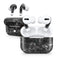 Smooth Black Marble - Full Body Skin Decal Wrap Kit for the Wireless Bluetooth Apple Airpods Pro, AirPods Gen 1 or Gen 2 with Wireless Charging