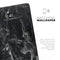 Smooth Black Marble - Full Body Skin Decal for the Apple iPad Pro 12.9", 11", 10.5", 9.7", Air or Mini (All Models Available)
