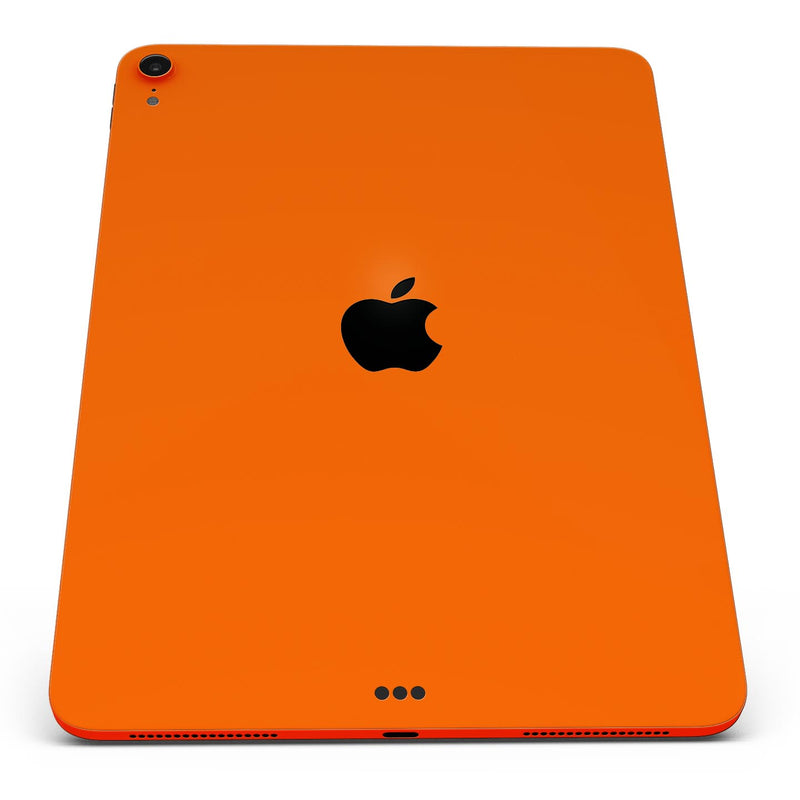 Solid Burnt Orange - Full Body Skin Decal for the Apple iPad Pro 12.9", 11", 10.5", 9.7", Air or Mini (All Models Available)