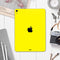Solid Yellow - Full Body Skin Decal for the Apple iPad Pro 12.9", 11", 10.5", 9.7", Air or Mini (All Models Available)