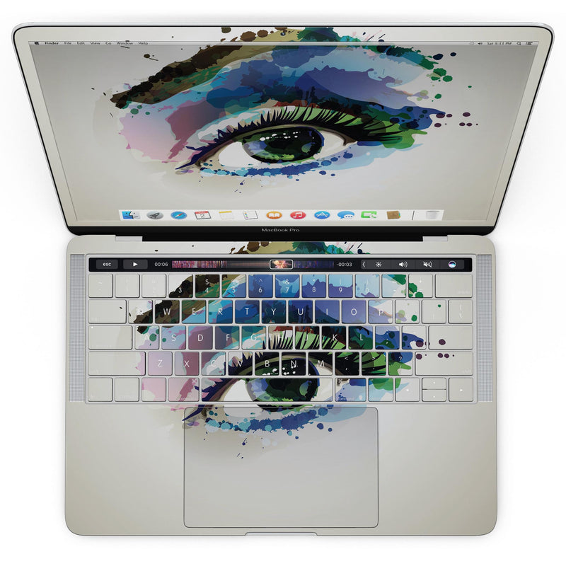MacBook Pro with Touch Bar Skin Kit - Soul_Stare_Eye-MacBook_13_Touch_V4.jpg?