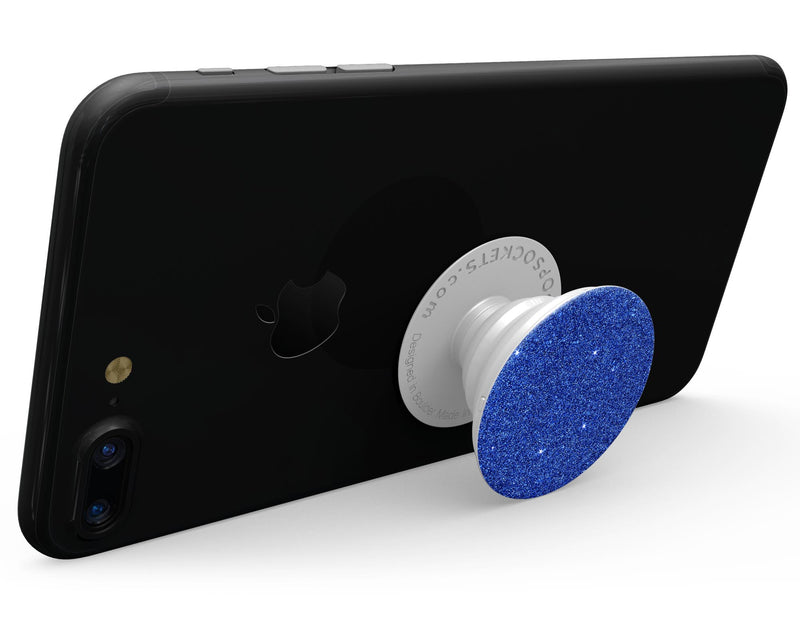 Sparkling Blue Ultra Metallic Glitter - Skin Kit for PopSockets and other Smartphone Extendable Grips & Stands