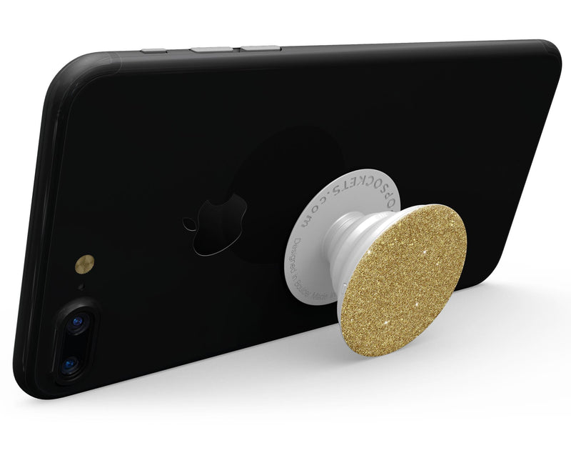 Sparkling Gold Ultra Metallic Glitter - Skin Kit for PopSockets and other Smartphone Extendable Grips & Stands