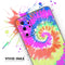 Spiral Tie Dye V1 - Full Body Skin Decal Wrap Kit for Samsung Galaxy Phones