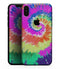 Spiral Tie Dye V1 - iPhone XS MAX, XS/X, 8/8+, 7/7+, 5/5S/SE Skin-Kit (All iPhones Avaiable)
